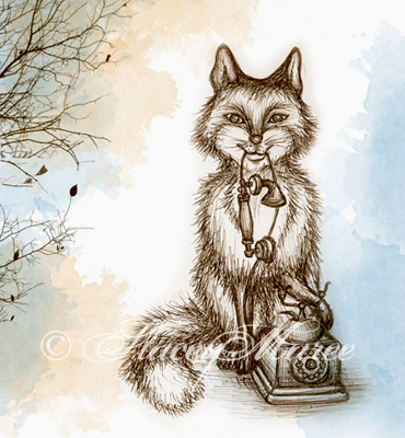 'The Fox' - The Woodland Creatures series. Stacey Maree